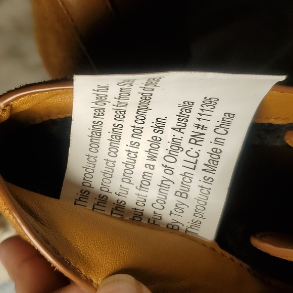 New Tory Burch ‘Hilary’ Suede Tan Brown Suede Ankle Booties Boots Size 8 - Picture 9 of 16